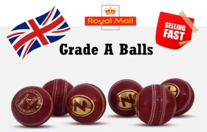 ND Match Quality Junior cricket ball for 50 overs A Grade Cricket Balls - Picture 1 of 10