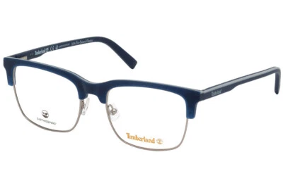 Timberland TB1655 091 матовый синий металлический пластиковый очки ОПРАВА 55-19-145 1655 - Изображение 1 из 4