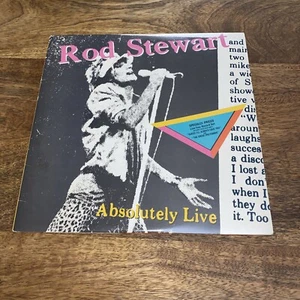 Rod Stewart Absolutely Live Vinyl LP - Double Gatefold 1982 EX - Picture 1 of 6
