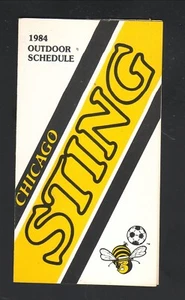 Chicago Sting 1984 Pocket Schedule APA NASL - Picture 1 of 2