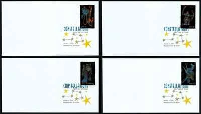 USA, SCOTT #3945-3948, SET OF 4 FDC COVERS CONSTELLATIONS DIGITAL COLOR DCP 2005 - Image 1 of 4