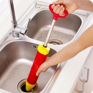 Abflussreiniger Abflusspumpe Pömpel Pümpel WC Toilette Pressluft Rohrreiniger DE - Bild 1 von 7