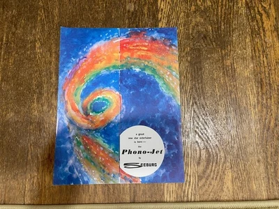 Seeburg Phono Jet Jukebox 1970's Brochure Flyer Vintage - Image 1 of 3