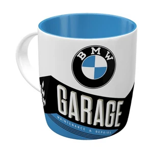 Mug BMW Garage 330 ml – Tasse Céramique Bleu / Blanc – Déco Atelier Auto - Foto 1 di 3