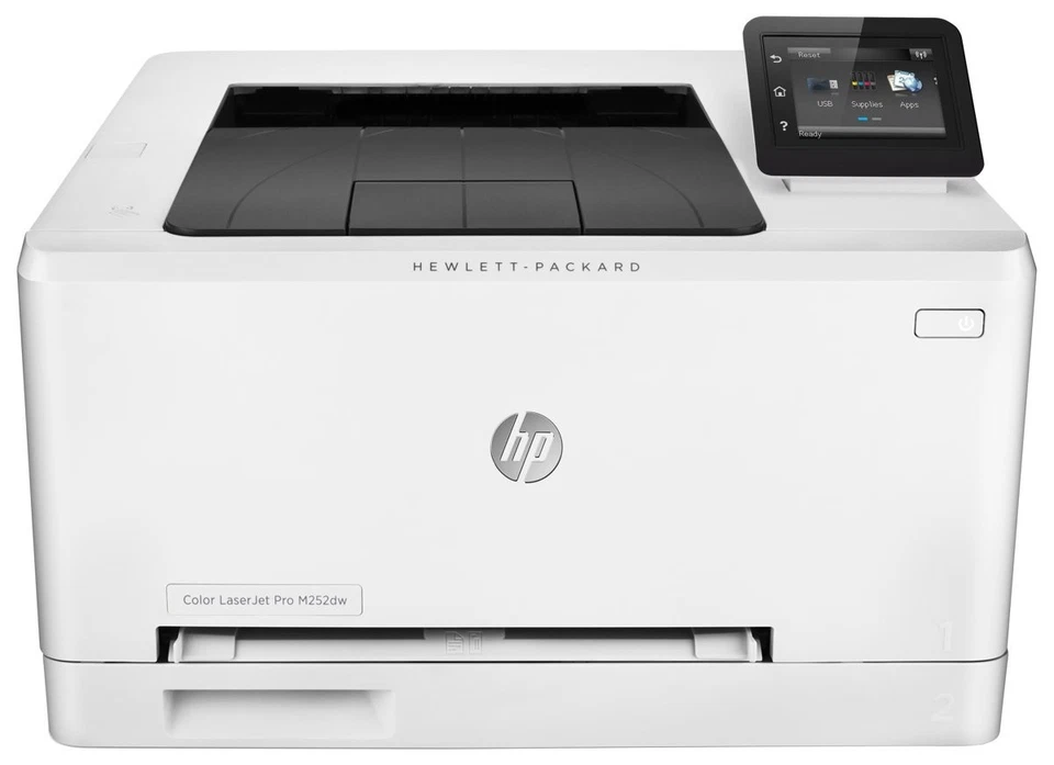 HP Colour LaserJet M252dw A4 Duplex Wireless Printer - With Toners / 22600 Pages - Image 1 of 4