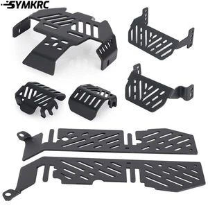 Armaduras TRX4 parachoques delantero trasero protección batería placa de deslizamiento para Traxxas TRX-4 - Imagen 1 de 18