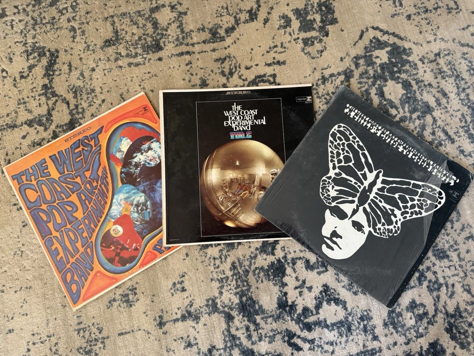The West Coast Pop Art Experimental Band Vinyl Vol. 1, 2 & 3 RARE Psychedelic — 第 1/4 张图片