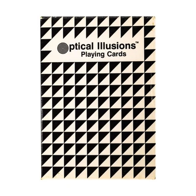 US Game Systems Playing Cards Optical Illusions Playing Cards VG+/NM - Image 1 of 2