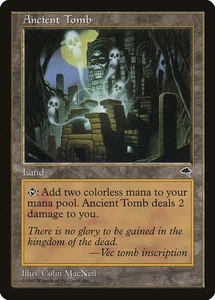MTG Ancient Tomb Tempest English Land Used - Picture 1 of 1