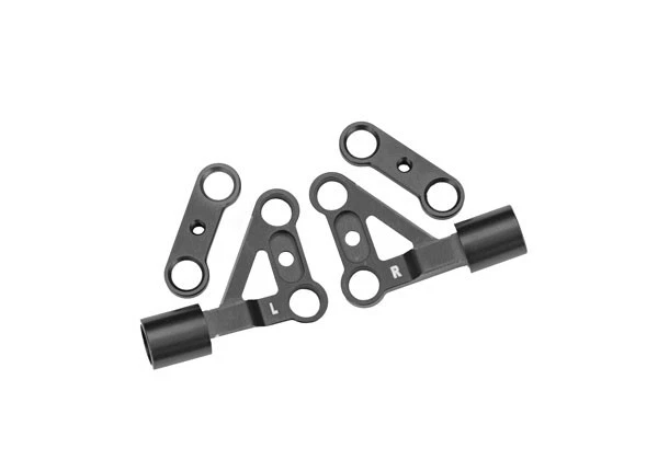 Traxxas 10533-GRAY - Aluminum Front Upper Suspension Arms, Gray - Image 1 of 1