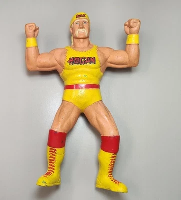 Figura de acción de lucha libre Toymakers Hulk Hogan WCW de colección 1994  Foto 1 de 3