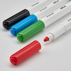 Bolígrafo pizarra blanca IKEA MALA colores mixtos - paquete de 4 en un - Imagen 1 de 4