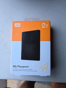WD My Passport 2TB External HD - Brand New - Afbeelding 1 van 1