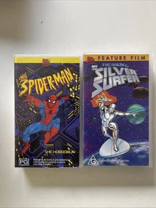 Spider-Man & Silver Surfer (VHS, 1997) Fox Kids Video Marvel Animated - Picture 1 of 9