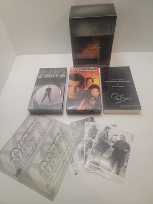 007 Tomorrow Never Dies Limited Edition Box Set VHS With Script And World Of 007 - Image 1 of 4