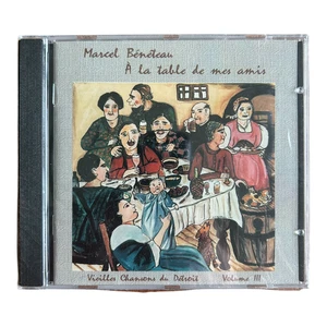 Marcel Bénéteau – A La Table De Mes Amis 2000 Release Brandneu Versiegelt - Bild 1 von 2