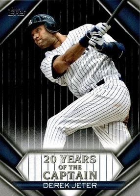 2020 Topps Update Series - 20 Years of the Captain Derek Jeter #YOC-11 BoxLL - Image 1 of 2