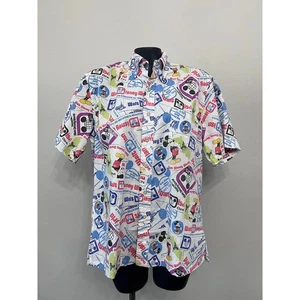 NWT Disney World 50th Anniversary Reyn Spooner 2021 Passholder Camp Shirt Sz S  - Picture 1 of 5