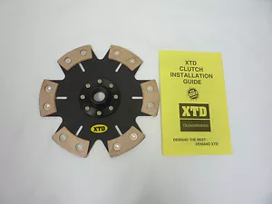 XTD STAGE 4 6 PUCK UNSPRUNG CLUTCH DISC MIATA 1.8L / PROBE MX-6 2.5L - Picture 1 of 1