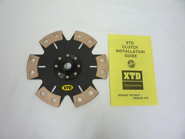 XTD STAGE 4 CERAMIC RIGID CLUTCH DISC 1986-1991 MAZDA RX7 RX-7 TURBO 1.3L 13B - Image 1 of 1