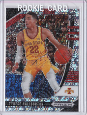 2020-21 Panini Prizm Draft Picks Fast Break TYRESE HALIBURTON Silver Disco RC