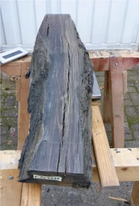 Mooreiche Moorholz 4000 Jh. Bog Oak Bohlen Epoxidharz Tische Bretter Edelholz - Bild 1 von 3