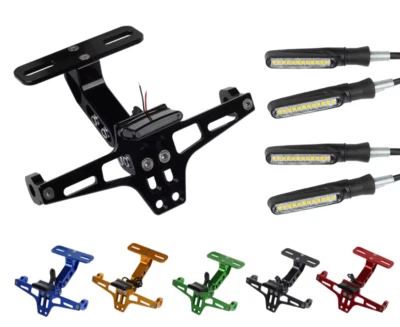 TAIL TIDY Plate Mount LED Turn Signal Light CNC Universal Fit Compatibility list - Image 1 of 4