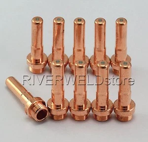 C1403 Plasma Electrode Long Fit Cebora P70 & PR0064 Fit CB70 Plasma Torch 10pk - Picture 1 of 6