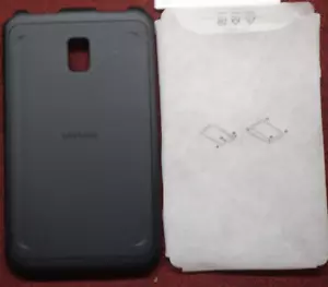Coque arrière Samsung originale Galaxy Tab Active 3 noir neuf - Bild 1 von 5