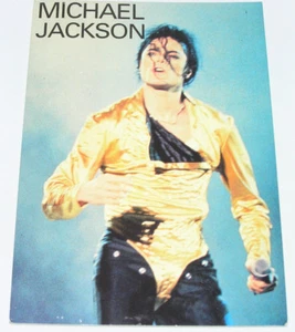 MICHAEL JACKSON Original Vintage postcard MINI-POSTER 6x4 inches  - Picture 1 of 1