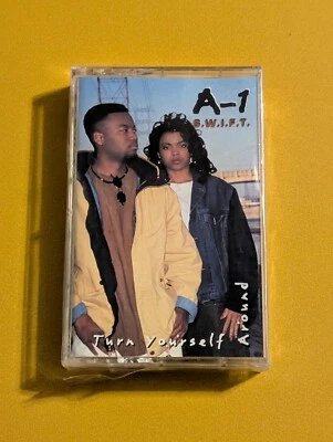 A-1 S.W.I.F.T. - Turn Yourself Around (1994 Cassette) Rare 90's Gospel Hip Hop - Image 1 of 4