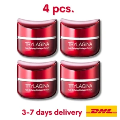 x4 TRYLAGINA Ultimate Collagen Serum 12x Anti-Aging Wrinkle Treatment Whitening - Image 1 of 4