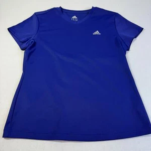Adidas Boy’s Blue Shirt Short Sleeve Kids Size M - Picture 1 of 10