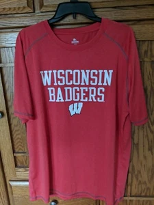 Men's NCAA Wisconsin Badgers Knights Apparel Light Weight Red Shirt Sz. XL - Picture 1 of 6