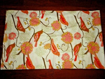 TELA VALORI WELLS FREE SPIRIT PÁJARO PAISLEY CORAL FUEGO MARRÓN (1) 43X72 (2 YARDAS) Foto 1 de 4