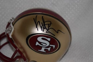 KATIE SOWERS SAN FRANCISCO 49'ERS SIGNIERTER MINIHELM MIT COA - Bild 1 von 2