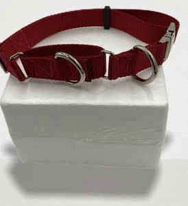 1.5 Martingale Dog Collar Great For Training USA Made Tough 2 D Rings - Picture 1 of 3
