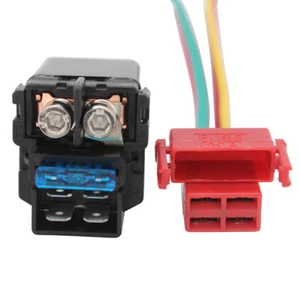 Starter Relay Solenoid+Plug For Honda CBR1100XX 1500 GL1500C VALKYRIE 1997-2003 - Picture 1 of 9
