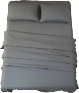Bed Sheet Set Super Soft Microfiber 1800 Thread Count Luxury Egyptian Sheets 16- - Picture 1 of 12
