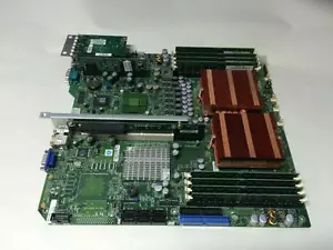 SUPERMICRO H8DMR-I2 W/ 2 X AMD OPTERON QUAD 2382 + HEATSINK + 16GB RAM - Picture 1 of 1