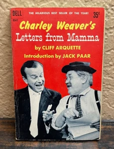 Charlie Weaver's Letters from Mama by Cliff Arquette 1960 Dell Paperback - Picture 1 of 7