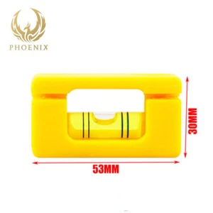 Mini Spirit Level Magnetic Angle Measure Ruler String Line Leveler Pocket Size - Picture 1 of 4