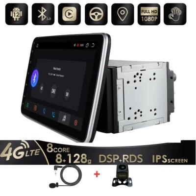 10.1 Zoll 8+128GAndroid 14.0 Autoradio 2DIN GPS NAVI DAB+ Bluetooth WiFi CarPlay - Bild 1 von 4