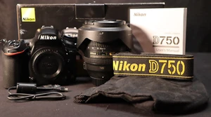 Nikon D750 24-120 4G VR Digital Camera Kit With DX VR 24-120mm Lens CIB Tested - Bild 1 von 19