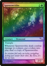 Spawnwrithe FOIL Shadowmoor HEAVILY PLD Green Rare MAGIC GATHERING CARD ABUGames