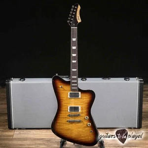 Fano PX6 Alt de Facto Flame Maple Top & Lollar Novel 90/Imperial – Tobacco Burst - Picture 1 of 11