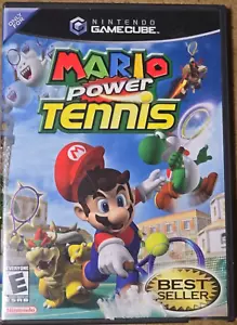 Mario Power Tennis (Nintendo GameCube, 2004) CIB con manuale spedizione gratuita - Foto 1 di 5