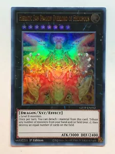 Yugioh Ghosts From the Past Hieratic Sun Dragon Overlord GFTP-EN052 Ultra Rare - Picture 1 of 1