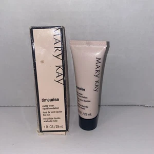 Mary Kay Timewise MATTE WEAR FLÜSSIGE GRUNDIERUNG ELFENBEIN 3 1 OZ IM KARTON - Bild 1 von 3