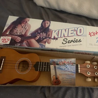Kohala Kine'O Series Hawaiian Style Soprano Ukulele - Image 1 of 4